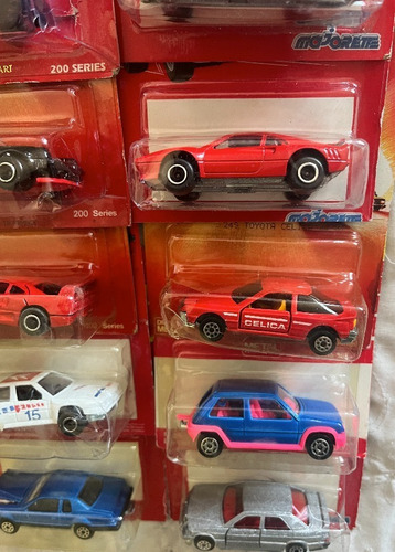 Imagen 2 de 10 de Colección Copec 1989 Majorette 20 Autos Nuevos Sellados