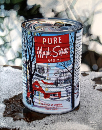Jarabe De Maple Canada Original Lata 540ml Syrup 100% Puro