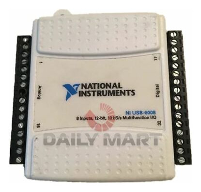 New In Box National Instruments Ni Usb-6008 Data Acquisiti