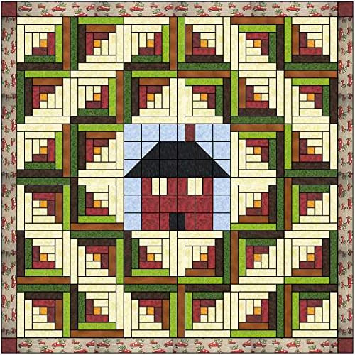 Easy Quilt Kit Cabaña Tronco