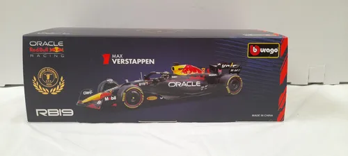 Formula Uno Red Bull Rb, Max Verstappen, Escala 1:24, 22cms