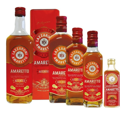 Amaretto Lazazaroni Di Saronno Unico Receta Original 70cc