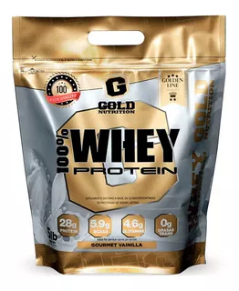 Whey Protein 100% 5lbs Gold Nutrition Proteína Bcaa 0% Grasa