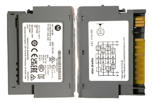 Módulo Automação Allen Bradley 1734ib8 8 Entradas Clps