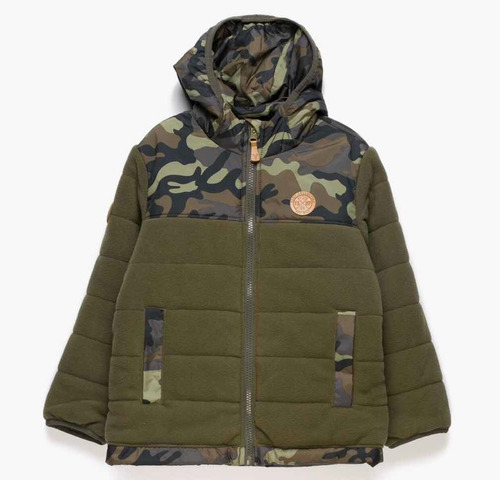 Parka Camuflaje Niño