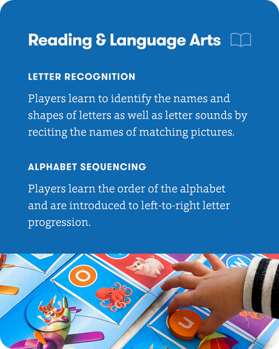 Juego Simplyfun Roobys Abcs Pre-k Alphabet 1-4 Jugadores 3+