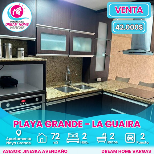 Apartamento Duplex  En Venta Playa Grande -la Guaira