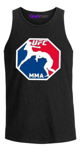 Polera Musculosa Ufc Mma Fighting Sin Mangas Hombre Grafimax