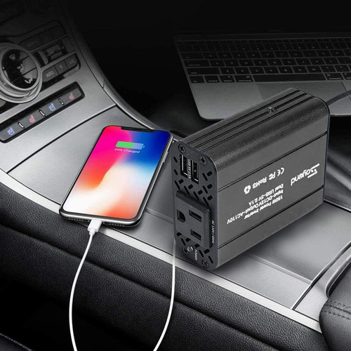 Inversor De Corriente De Coche De 150 W Con Usb