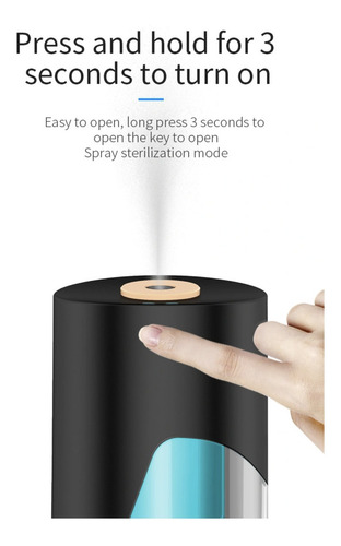 Imagen 7 de 10 de Sanitizador Desinfectante Manos Inteligente Sensor + Regalo