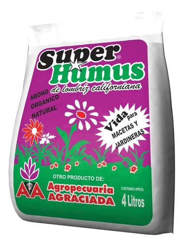 Super Humus Agro A X 4 Litros