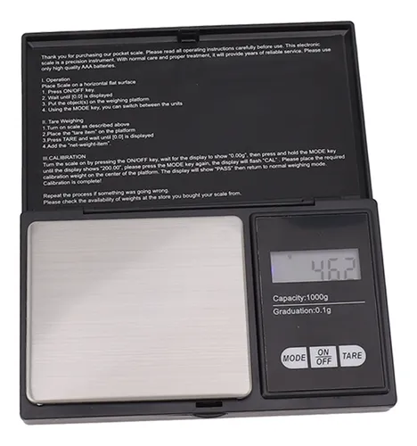 comprar Escala De Joyería Con Pantalla Lcd De 0,1 G A 1000 G