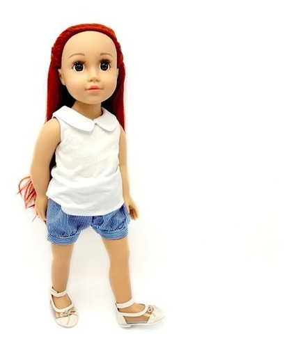 Imagen 6 de 10 de Witty Girls Noa Muñeca 45cm /18 PuLG Original American Pre