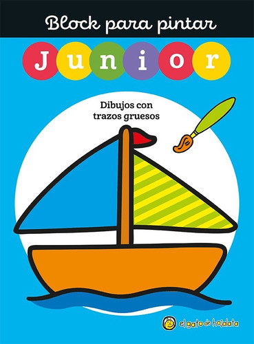 Block Para Pintar Junior - Barco - Autores Varios