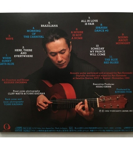 Imagen 2 de 2 de Ryo Kawasaki Here There And Everywhere Beatles Jazz Cd Pvl