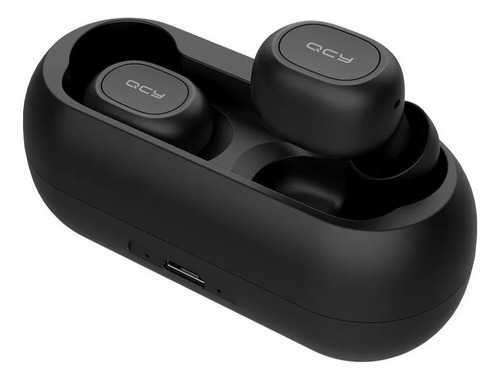 Auriculares Inalámbrico Qcy T1c Bluetooth Negro Envío Gratis