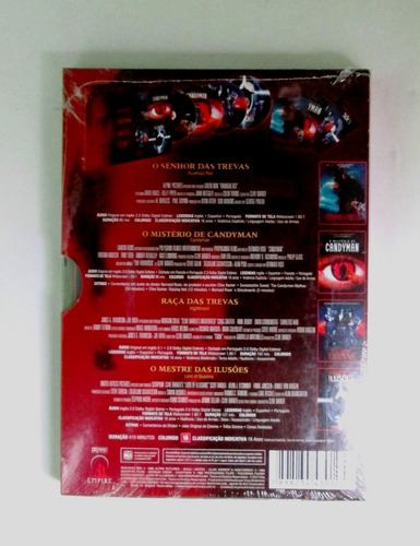 Dvd Box Terror, Clive Barker, Contos Da Cripta (Usado)