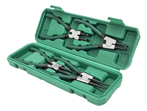 Alicates De Alicates De Anillo De Ondulación 4x Circlip Kit