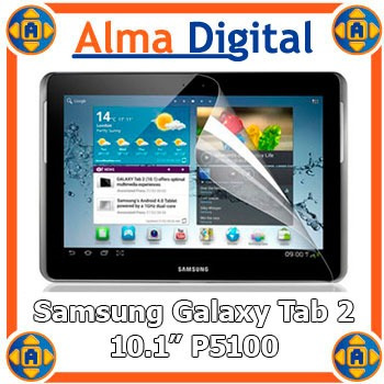 Imagen 1 de 3 de Lamina Protector Pantalla Samsung Galaxy Tab 2 10 P5100