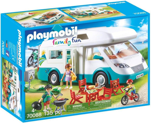 Playmobil Family Fun 70088 Caravana De Verano
