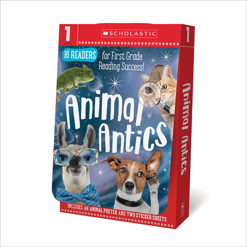 Libro: Animal Antics E-j First Grade Reader Box Set: Scholas