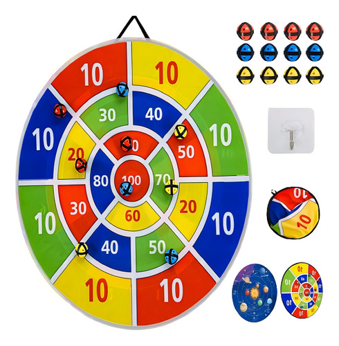 Tablero De Dardos Led Con Bolas Adhesivas