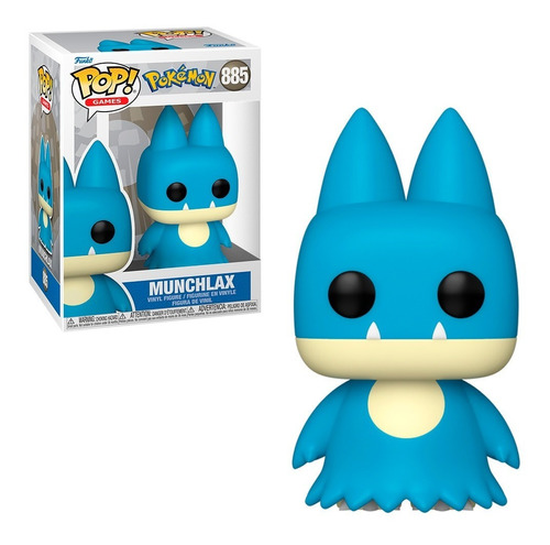 Boneco Funko Pop Pokémon Munchlax 885