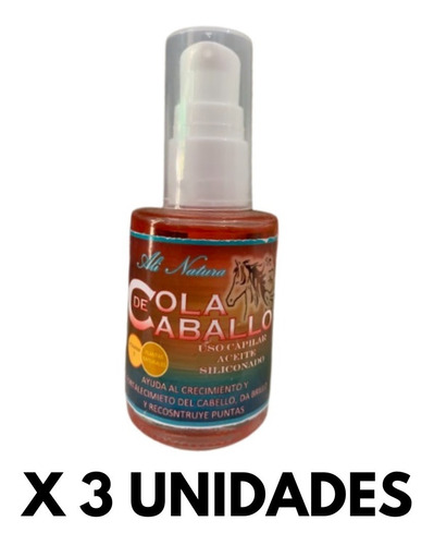 Aceite Capilar Cola De Caballo 30ml (3 Unidades)