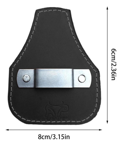 Yy //cinturón De Piel Para Soporte De Cinta Métrica,