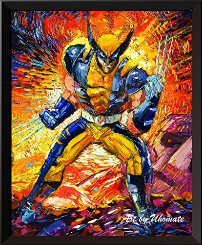Uhomate Superhero X-man Wolverine Decoración De Pared Vincen