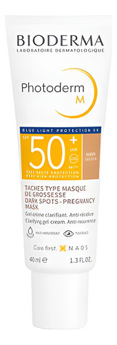 Bioderma Photoderm M V2 Spf50+ Tono Dorado, 40 Ml