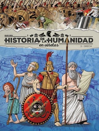 Historia De La Humanidad En Viãâetas. Grecia, De Bou, Quim. Editorial Espiral, Tapa Dura En Español