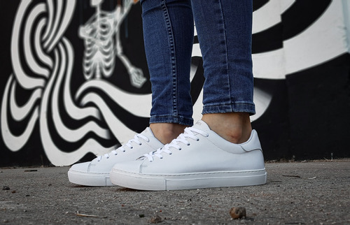Zapatillas De Cuero Hombre Urbanas Casual Libertarios