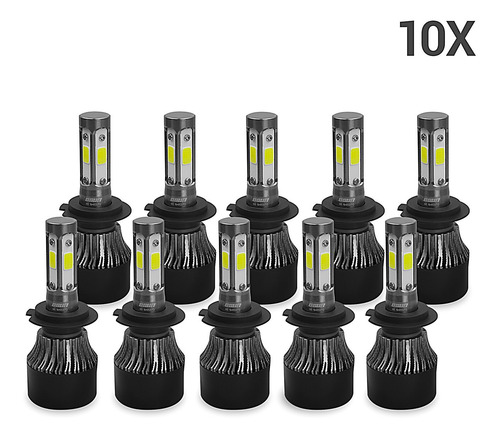 5 Kits Conversion Faros Led H7 55w C4 Osun