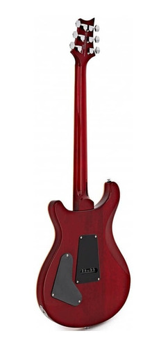 Imagen 3 de 5 de Guitarra eléctrica PRS SE Series Standard 24 de caoba vintage cherry multicapa con diapasón de palo de rosa