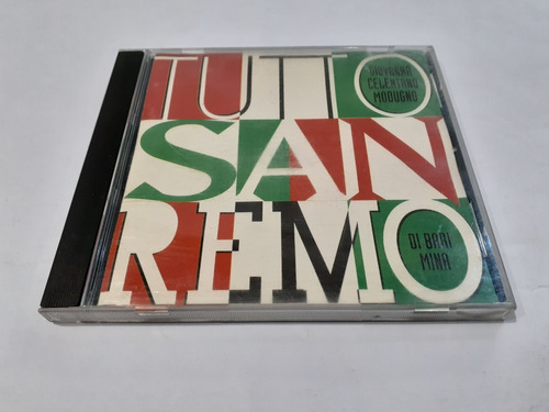 Tutto San Remo, Intérpretes Varios Cd 1995 Nacional Vg 7/10
