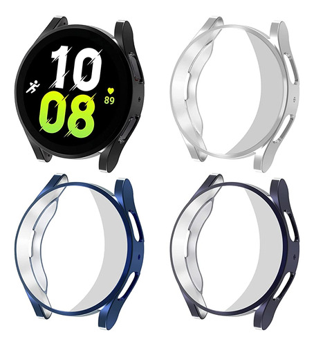 Protector De Pantalla 4pcs Para Samsung Galaxy Watch 5 Case 