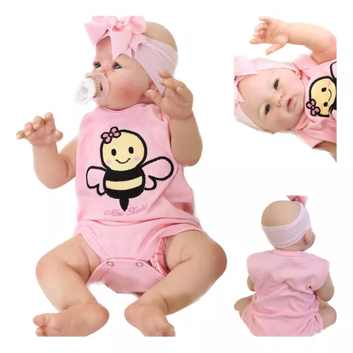 Bebê Reborn de Silicone Realista