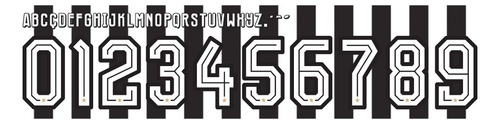 Font Vetorizada Camisa Botafogo 2024 2025 Digital
