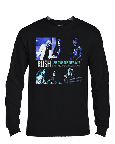 Polera Ml Rush Spirit Of The Airwav Live 80 Rock Abominatron