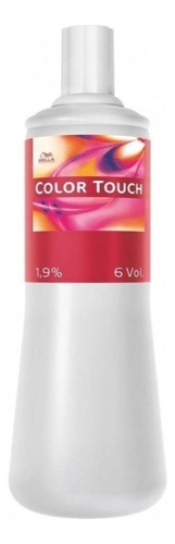 Emulsion Wella Color Touch 1,9% 6vol X 1000ml Tono 6 VOL