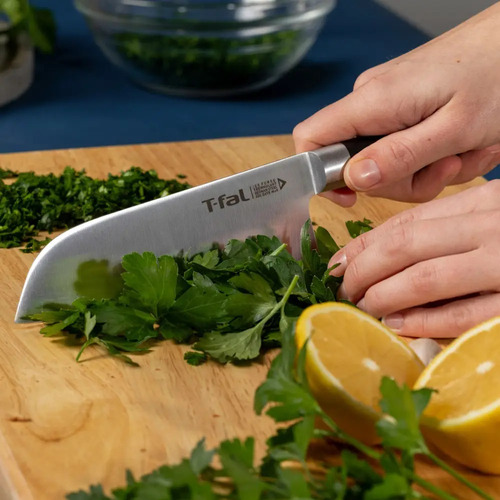 Cuchillo Santoku Acero Inoxidable 2 Piezas Alta Precisión