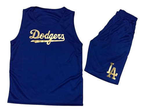Conjunto Deportivo Short Camiseta Hombre Dodgers
