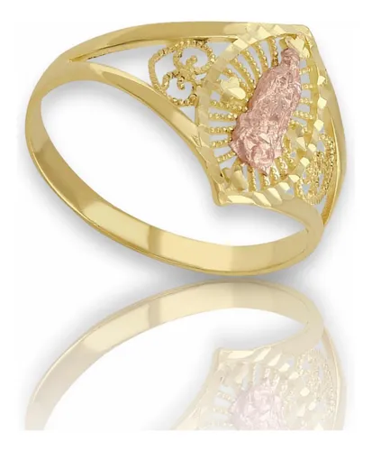 Anillos de la virgen de guadalupe de 2025 oro