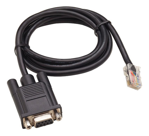 Digi Cable Serial Rj-45 Macho - Db9 Macho, 1.2 Metros, Negro