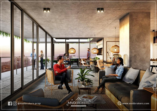 Imagen 19 de 21 de 01 Libertador | Venta Apartamento 2 Dormitorios A Estrenar Sobre Libertador | Aguada | Inversión Vivienda Promovida | Financiación | En Obra - Estrena 2022