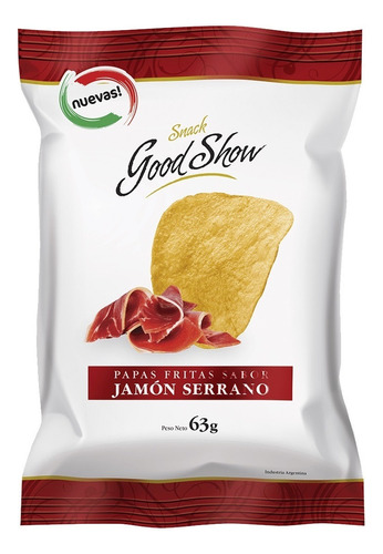 Papas Fritas Good Show Jamon Serrano 63 Gr