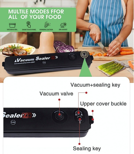 Empacadora De Alimentos Al Vacío Utensilio Para La Cocina