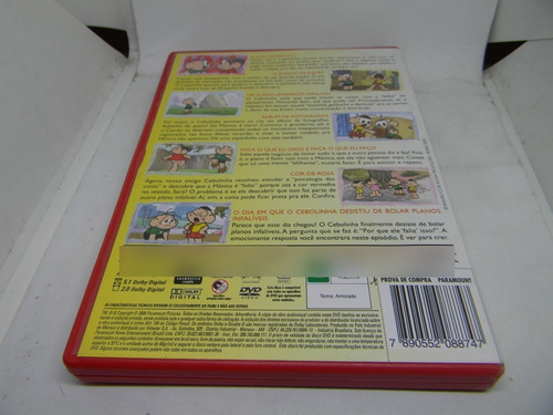 Dvd - Turma Da Monica - Cinegibi 3 - 70 Minutos (Usado)