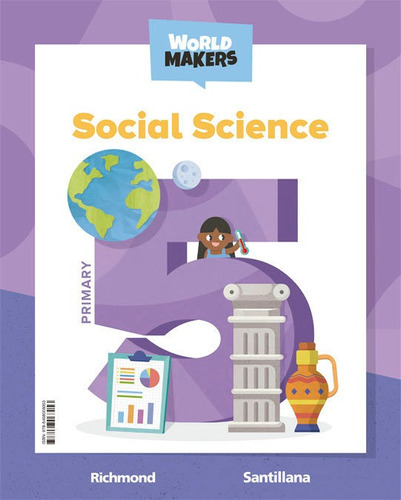 5pri Social Science Std Book Wm Ed22, De Aa.vv. Editorial Santillana Educacion, S.l., Tapa Blanda En Inglés